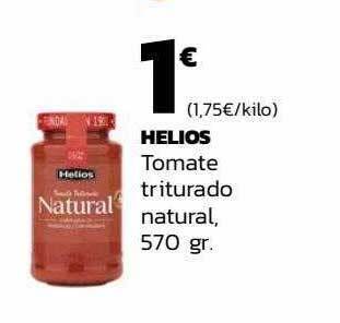 Supermercados Lupa Helios tomate triturado natural oferta