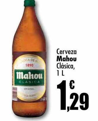 Unide Supermercados Cerveza mahou clásica oferta