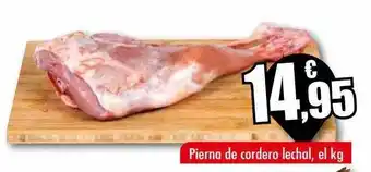 Unide Supermercados Pierna de cordero lechal el kg oferta