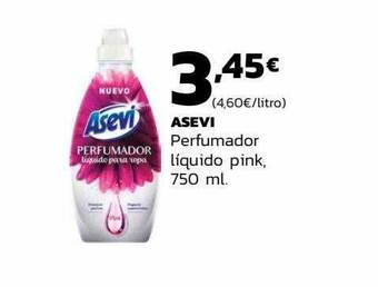 Supermercados Lupa Asevi perfumador liquido pink oferta