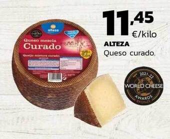 Supermercados Lupa Alteza queso curado oferta