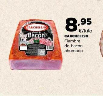 Supermercados Lupa Carchelejo fiambre de bacon ahumado oferta