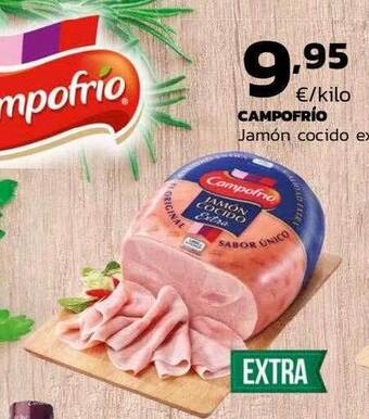 Supermercados Lupa Campofrio jamón cocido extra oferta