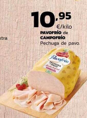 Supermercados Lupa Pavofrio de campofrio pechuga de pavo oferta