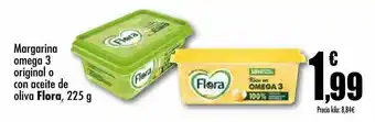 Unide Supermercados Margarina omega 3 original o con aceite de oliva flora oferta