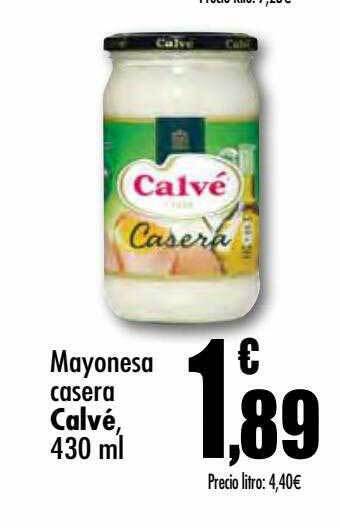 Unide Supermercados Mayonesa casera calvé oferta