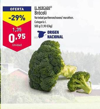 ALDI El mercado brócoli oferta