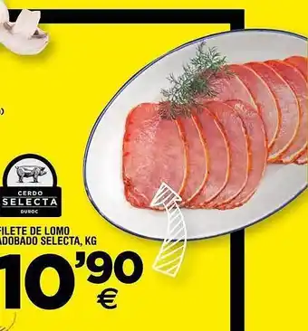 BM Supermercados Filete de lomo adobado selecta kg oferta