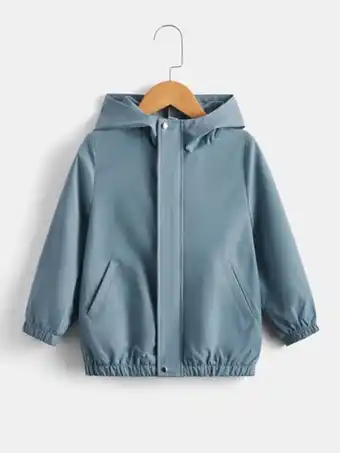 Shein Shein niños cazadora con cremallera con capucha oferta