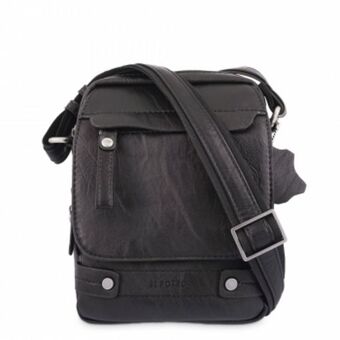 El Potro Bolso bandolera hombre en piel sintética color negro - berlín oferta