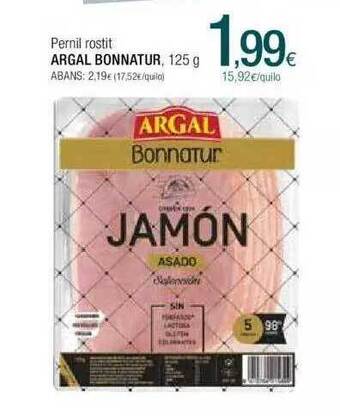 Condis Pernil rostit argal bonnatur oferta