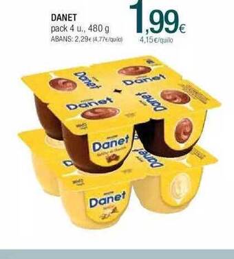 Condis Danet pack 4 oferta