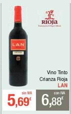 Masymas Vino tinto crianza rioja lan oferta