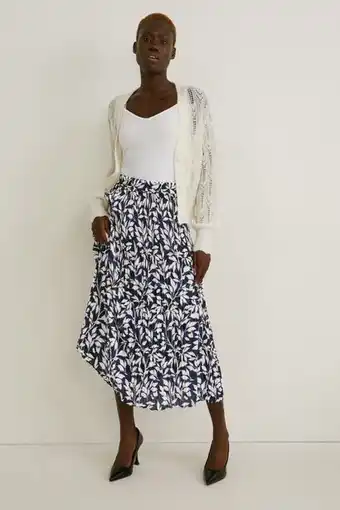 C&A Falda plisada - estampada oferta