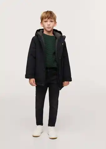 MANGO Anorak borrego oferta