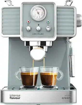 Amazon Anuncio patrocinado: cecotec cafetera express power espresso 20 tradizionale para espressos y cappuccinos, rápido sistema ... oferta
