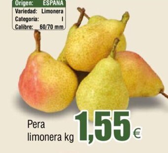 FROIZ Pera Limonera kg oferta