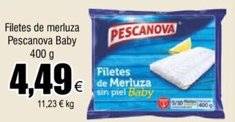 FROIZ Filetes de Merluza Pescanova Baby 400g oferta