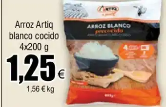 FROIZ Arroz Artiq Blanco Cocido 4x200g oferta