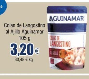 FROIZ Colas de Langostino al Ajillo Aguinamar 105g oferta