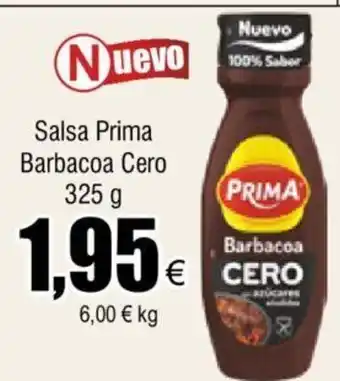 FROIZ Salsa prima Barbacoa Cero 325g oferta