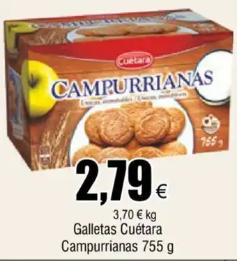 FROIZ Galletas Cuétara Campurrianas 755g oferta