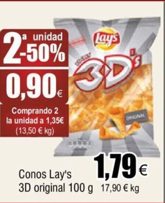 FROIZ Conos Lay's 3D Original 100g oferta