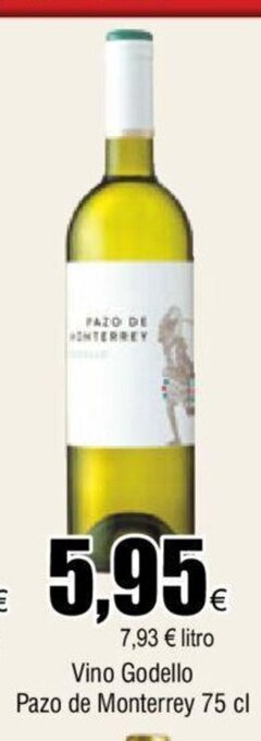 FROIZ Vino Godello Pazo de Monterrey 75cl oferta