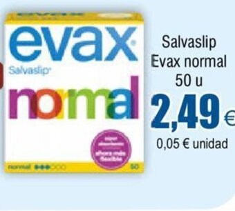 FROIZ Salvaslip Evax Normal 50u oferta