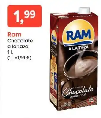 Suma Supermercados Ram Chocolate a La Taza, 1L oferta