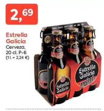 Suma Supermercados Estrella Galicia Cerveza 20cl oferta