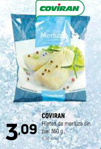 Coviran Coviran Filetes de Merluza Sin Piel 360g oferta
