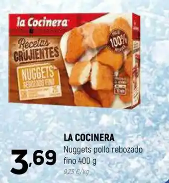 Coviran La Cocinera Nuggets Pollo Rebozado Fino 400g oferta