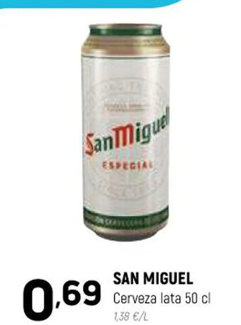 Coviran San Miguel Cerveza Lata 50cl oferta