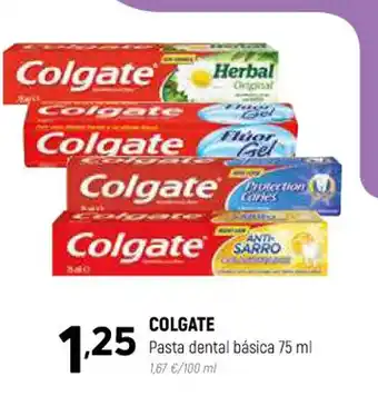 Coviran Colgate Pasta Dental Básica 75ml oferta