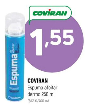 Coviran Coviran Espuma Afeitar Dermo 250ml oferta