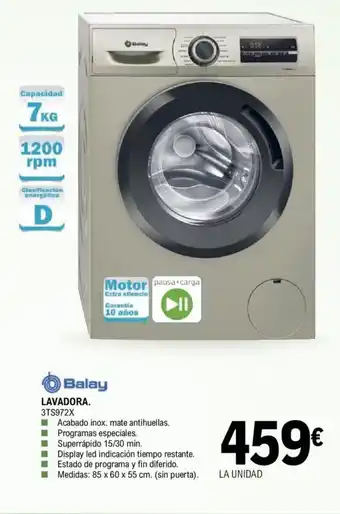 E.Leclerc Balay Lavadora oferta