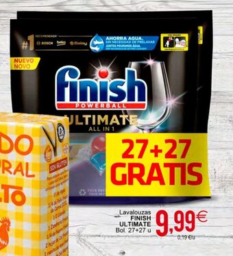 Plenus Supermercados Lavalouzas Finish Ultimate oferta