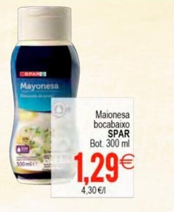 Plenus Supermercados Maionesa Bocabaixo spar oferta