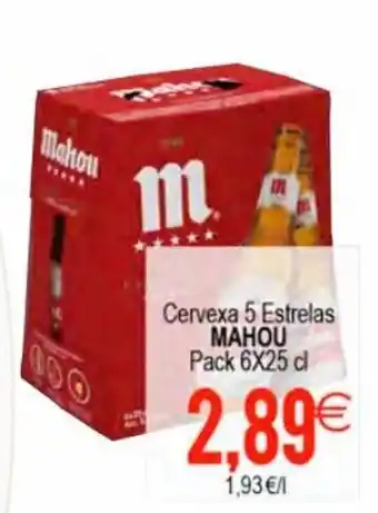 Plenus Supermercados Mahou oferta