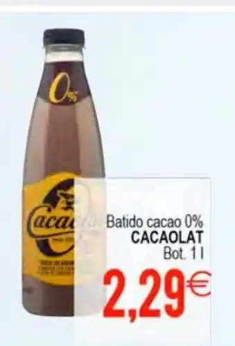 Plenus Supermercados Cacaolat oferta