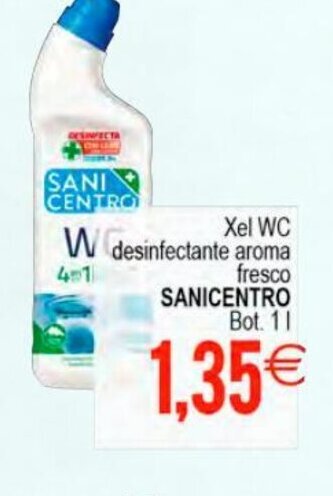 Plenus Supermercados Xel WC Desinfectante Aroma Fresco Sanicentro oferta