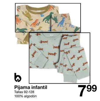 Zeeman Pijama Infantil oferta