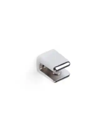 ferrOkey Portaestante cristal rectangular 3-6mm zamak cromo brillo rei oferta