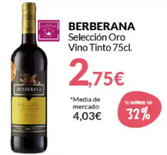 PrimaPrix Berberana Selección Oro Vino Tinto 75cl oferta