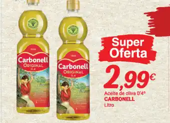 Supermercados Plaza Carbonell Aceite De Oliva 0,4 oferta