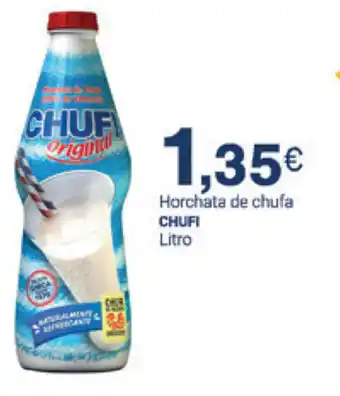 Supermercados Plaza Chufi Horchata de chufa oferta