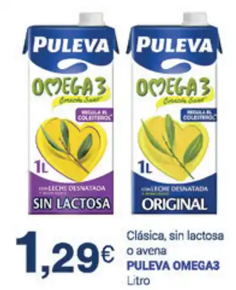 Supermercados Plaza Puleva Omega3 oferta