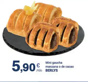Supermercados Plaza Berlys Mini gaucha manzana o de cacao oferta