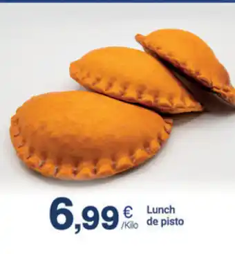 Supermercados Plaza Lunch de pisto oferta